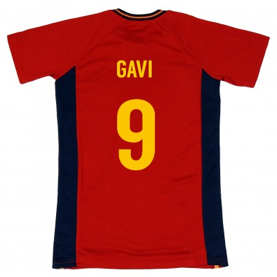 Camiseta Pedri España. Réplica Oficial de la Selección Española Mundial Catar 2022