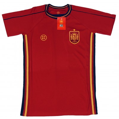 Camiseta Personalizable de  España. Réplica Oficial de la Selección Española Mundial Catar 2022