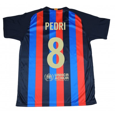 Camiseta Personalizable Primera Equipación Adulto del FC Barcelona Producto Oficial Licenciado Temporada 2022/23