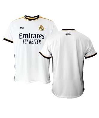 Camiseta 1ª Equipación del Real Madrid Personalizable Con Los Jugadores. Producto  Licenciado 23/24