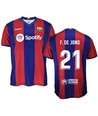 Camiseta Personalizable Primera Equipación Adulto del FC Barcelona Producto Oficial Licenciado Temporada 2023/24
