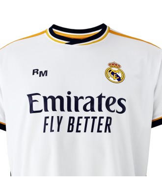 Camiseta 1ª Equipación del Real Madrid Personalizable. Producto  Licenciado 23/24