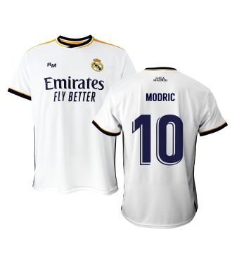 Camiseta 1ª Equipación del Real Madrid Personalizable. Producto  Licenciado 23/24
