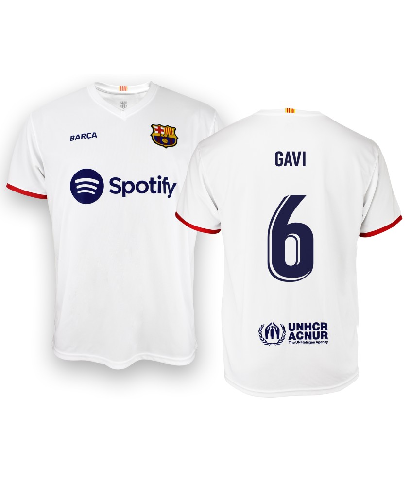 Camiseta Gavi Segunda Equipación Adulto del FC Barcelona Producto Oficial Licenciado Temporada 2023/24