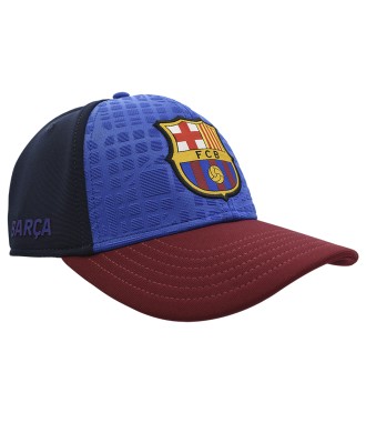 Fútbol FC Barcelona Gorra Escudo Bordado Color Azul-grana Talla Adulto 58 Cm