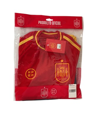 Conjunto de Fútbol Infantil  España Lamine Yamal. Réplica Oficial Eurocopa 2024