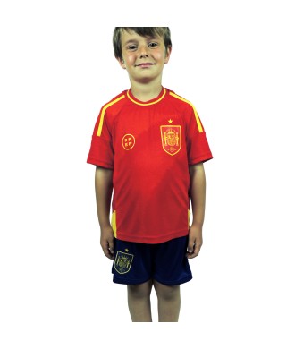 Conjunto de Fútbol Infantil  España Lamine Yamal. Réplica Oficial Eurocopa 2024